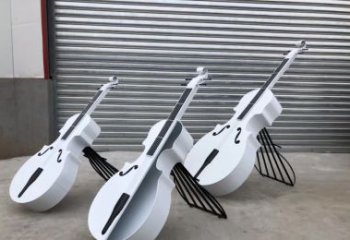 无锡精美的不锈钢大提琴雕塑，让你的空间更加温馨