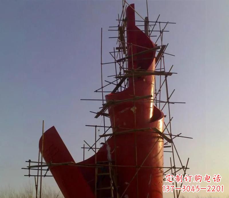 无锡不锈钢火炬景观雕塑