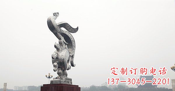 无锡炫丽凤凰,景观雕塑精美绝伦
