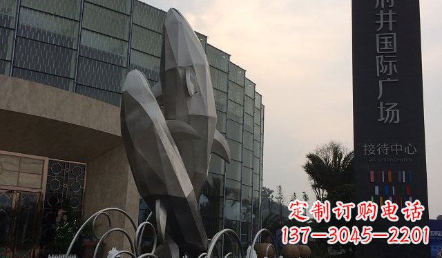 无锡品质超凡的不锈钢海豚雕塑