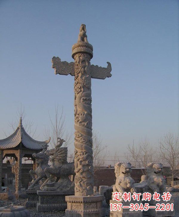 无锡动感华表雕塑,为广场增添艺术魅力