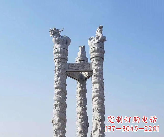 无锡中领雕塑:精致石雕龙柱,展现时尚文化之美
