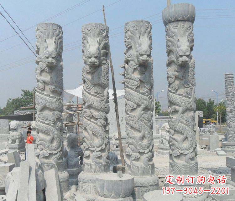 无锡中领雕塑龙柱雕塑,历久弥新