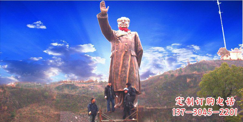 无锡大型毛主席伟人铜雕