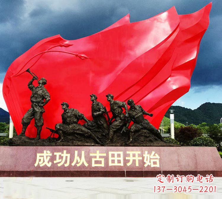 无锡专业打造精美战士铜雕
