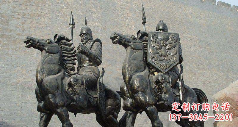无锡中领雕塑推出的将军铜雕以古代将军的形象为…