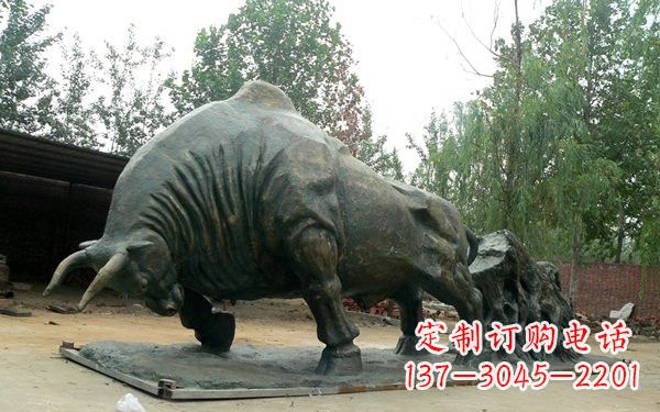 无锡新中国拓荒牛铜雕,传承中国传统文化