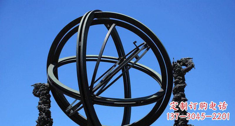 无锡广场青铜浑天仪雕塑