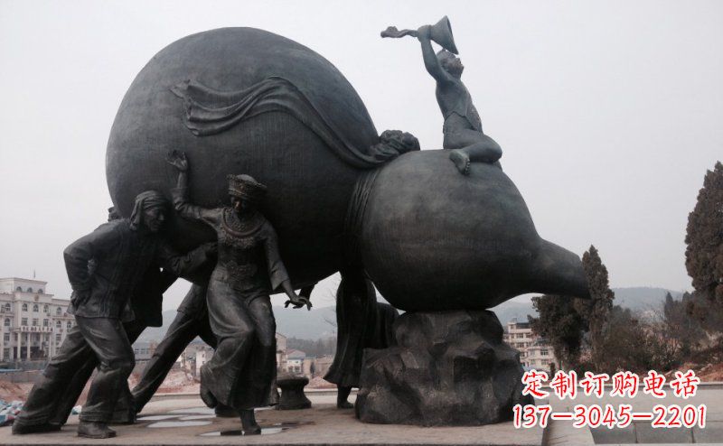 无锡皇家感觉,海量葫芦雕塑,满足你的高端定制需求