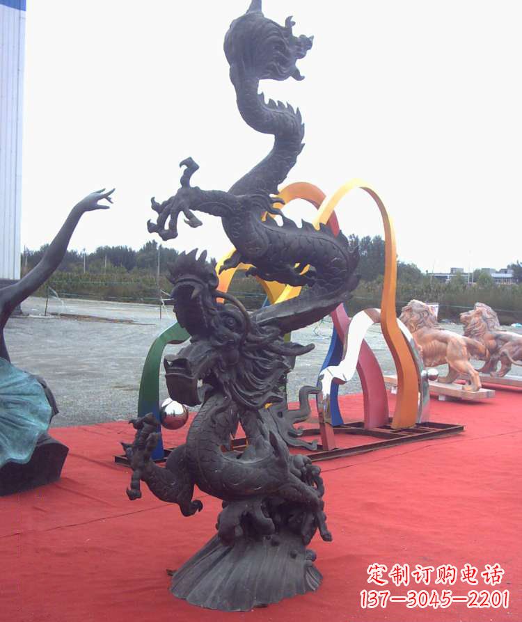 无锡精美铜雕龙,汇聚古典气息