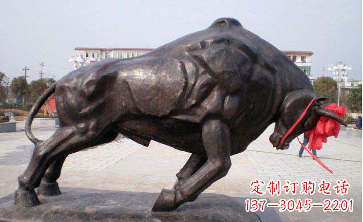 无锡拓荒牛铜雕塑,让您的空间与众不同