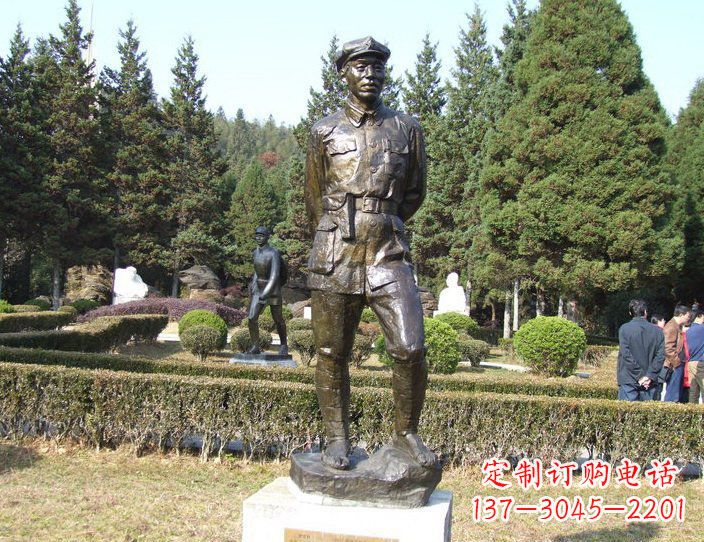 无锡铜雕解放军战士,荣誉的象征