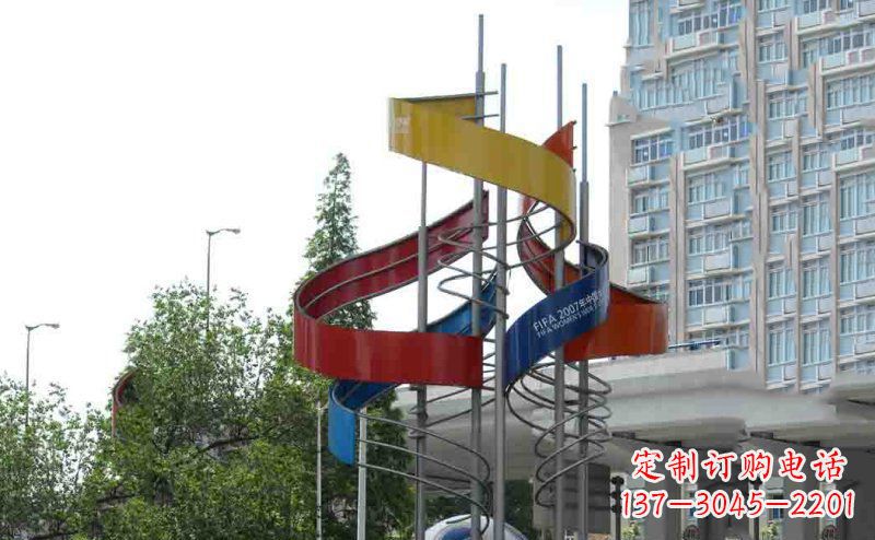 无锡中领雕塑:不锈钢足球雕塑