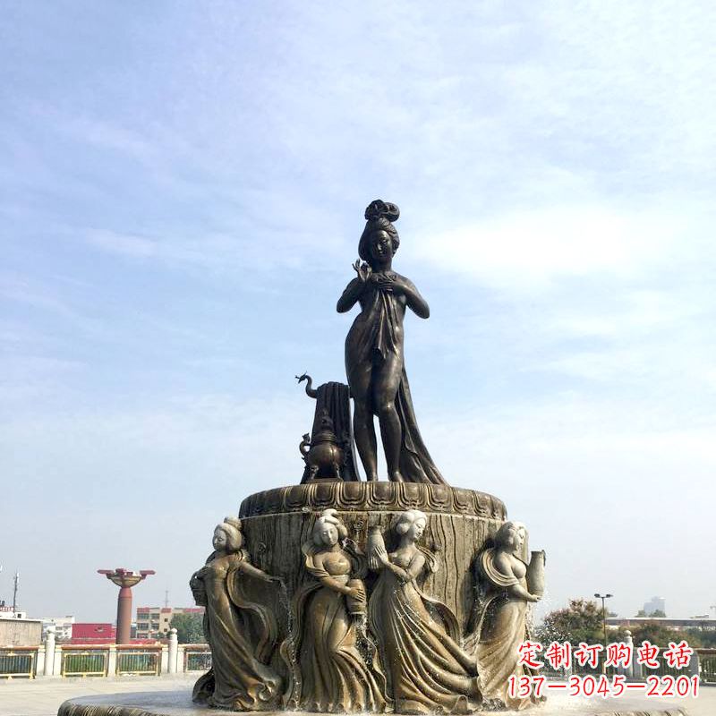 无锡贵妃出浴景观雕塑,打造大象魅力