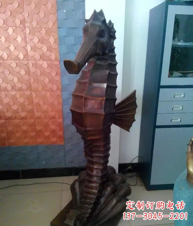 无锡海马铸铜动物雕塑,品质保证