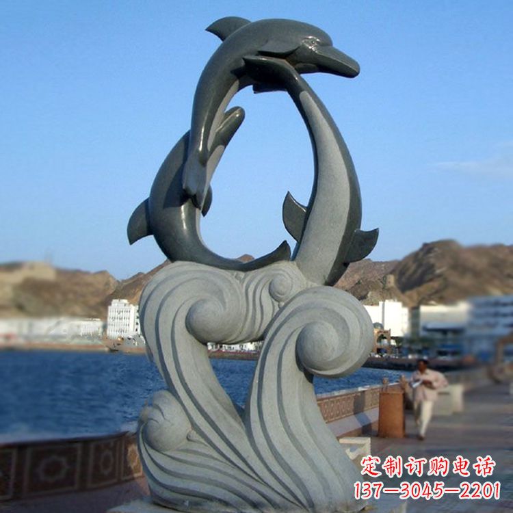 无锡欣赏海豚石雕塑的美丽