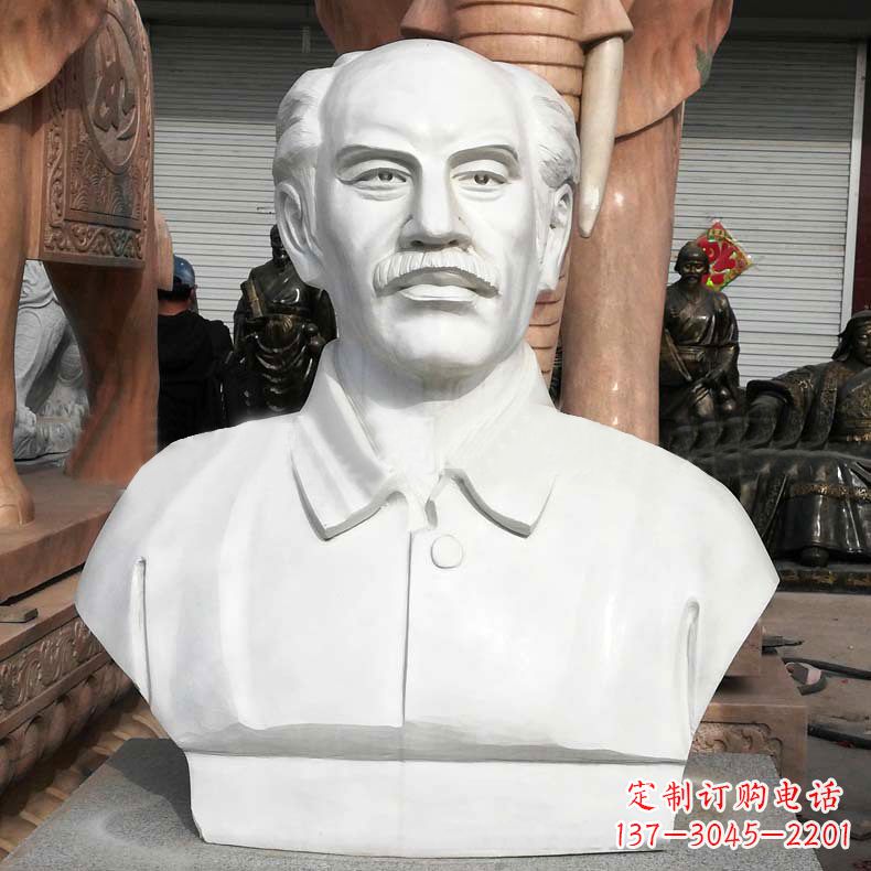 无锡白求恩胸像雕塑——校园世界名人著名医生的终极象征