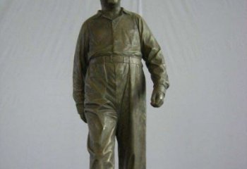 无锡中领雕塑：经典革命人物毛主席铜雕