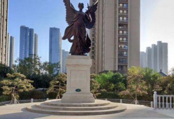 无锡中领雕塑：精致的女神铜雕