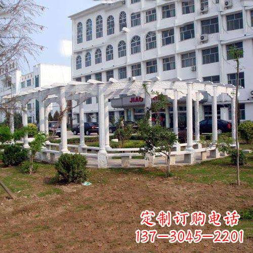 无锡汉白玉欧式石雕花架