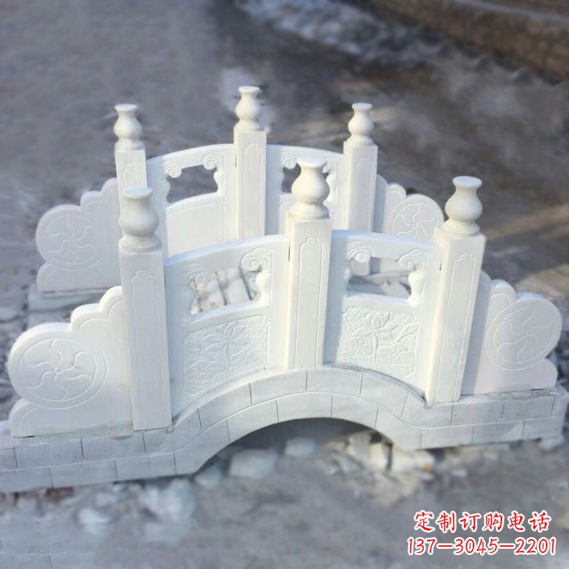 无锡汉白玉石拱桥