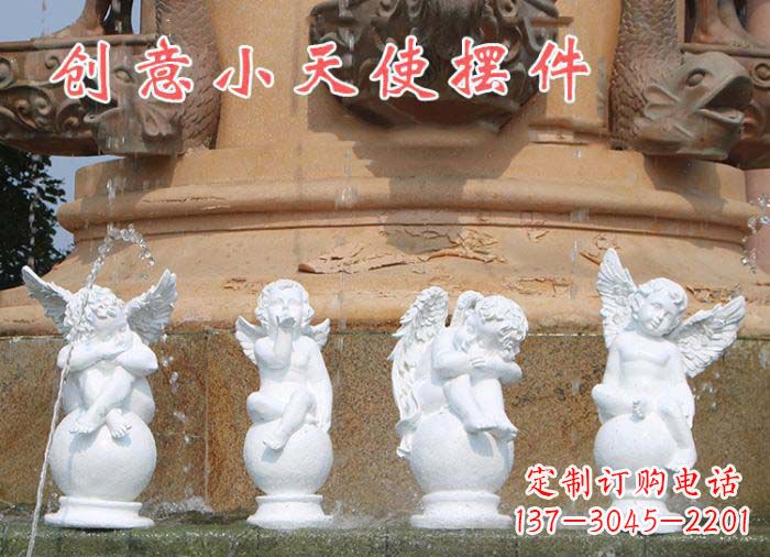 无锡中领雕塑:汉白玉小天使雕塑