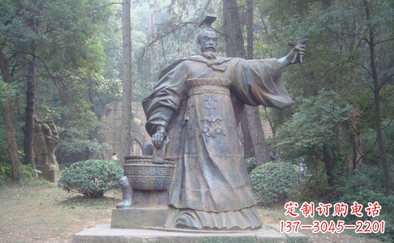无锡拥有汉武帝神韵的非凡雕塑