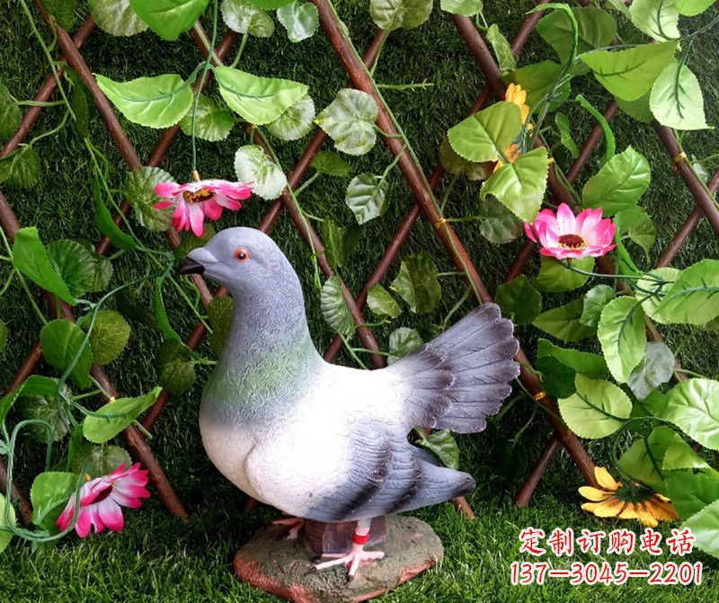 无锡铁饰和平,艺术和爱的和平鸽雕塑