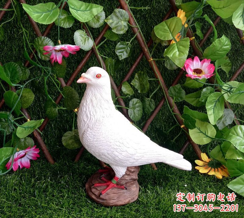 无锡定制雕塑,让和平鸽飞向每一个家庭