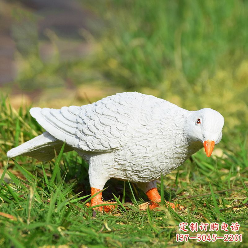 无锡中领雕塑:传递和平与爱的和平鸽雕塑