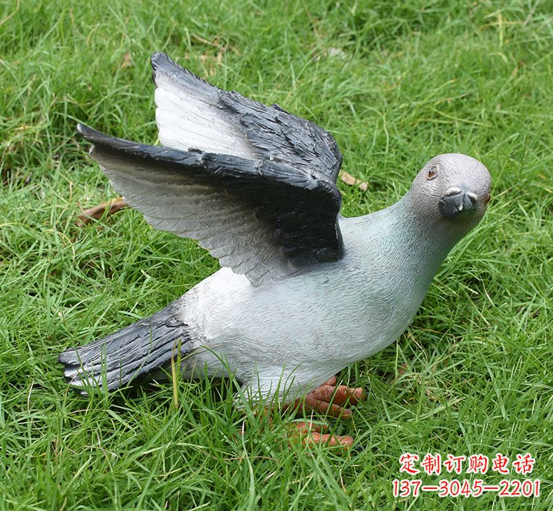 无锡和平鸽雕塑:宣告世人的爱与和平