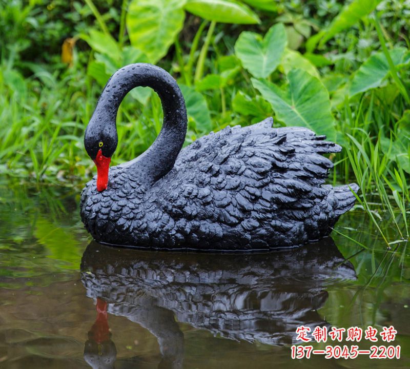 无锡优美雕塑,精致天鹅雕塑