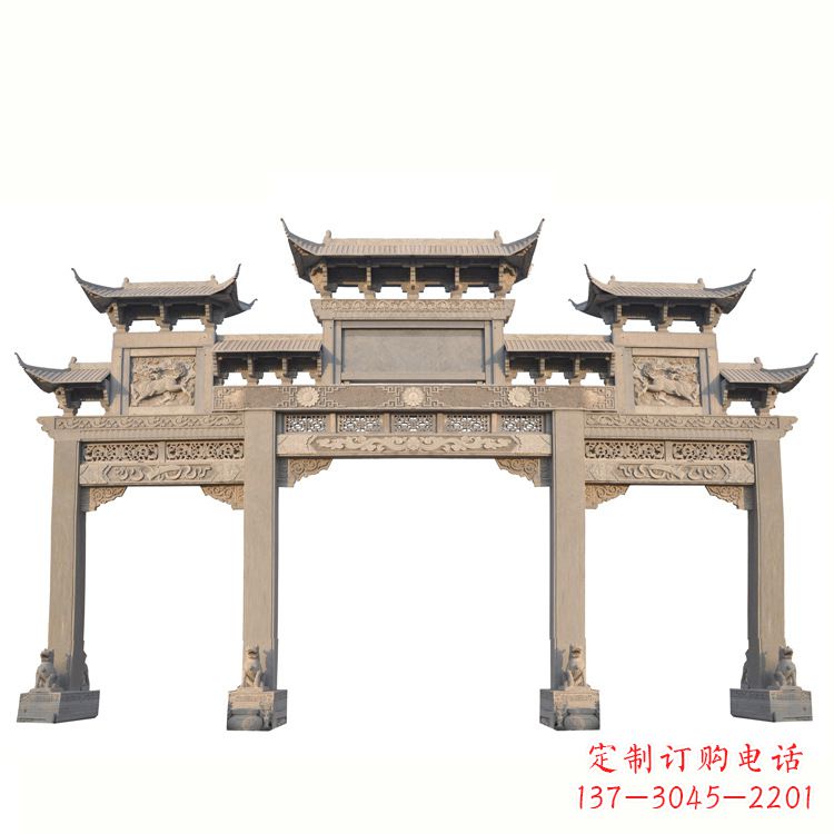 无锡红石牌坊雕塑是一家专业从事牌坊雕塑的厂家…