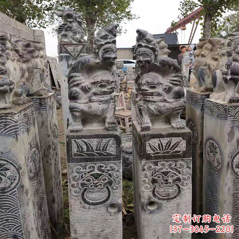 无锡中领雕塑——历久弥新的拴马桩雕塑