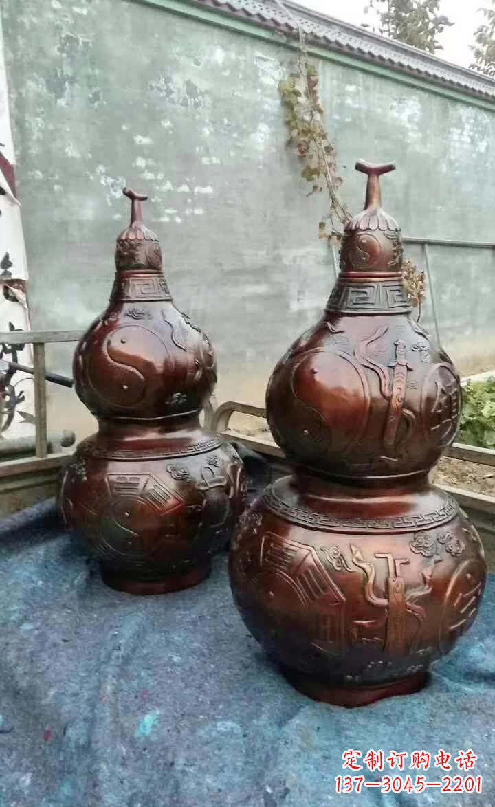 无锡葫芦雕塑,精致艺术佳作