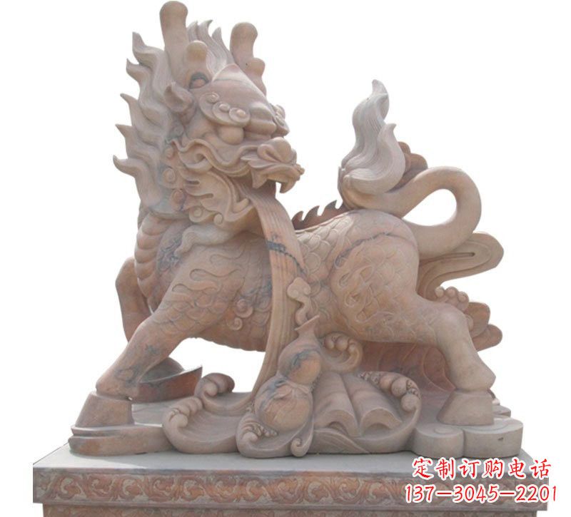 无锡魅力十足的麒麟石雕