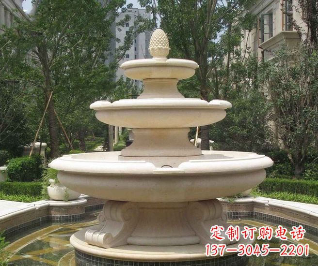 无锡丰富精美的喷泉石雕
