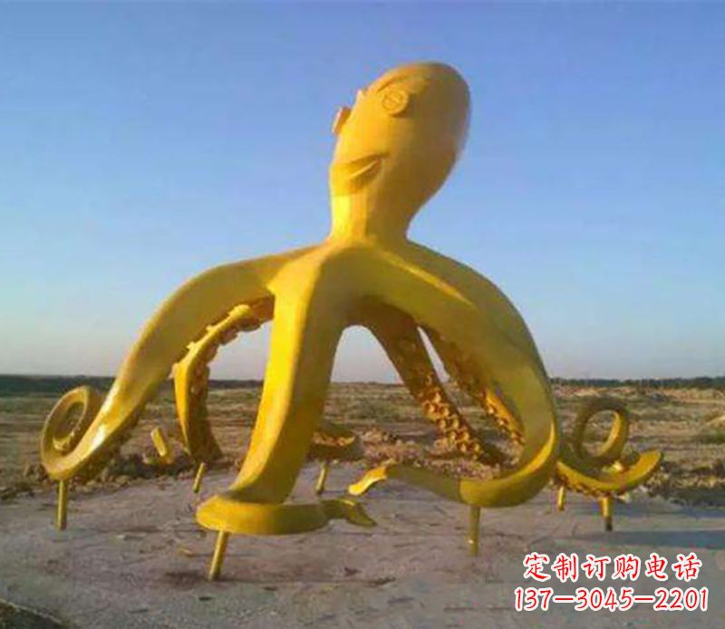 无锡新颖别致的章鱼雕塑