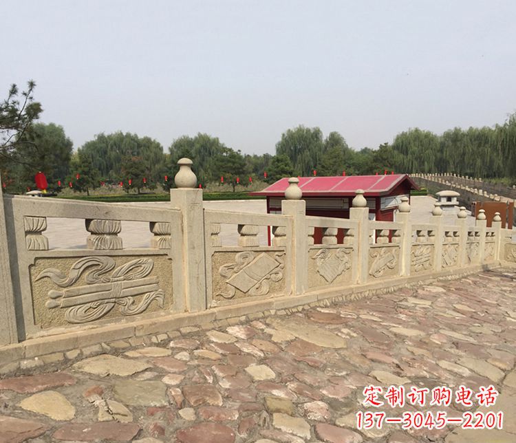 无锡护城河大理石栏板雕塑