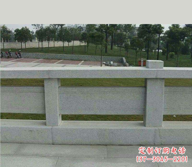 无锡护城河大理石栏杆石雕_2