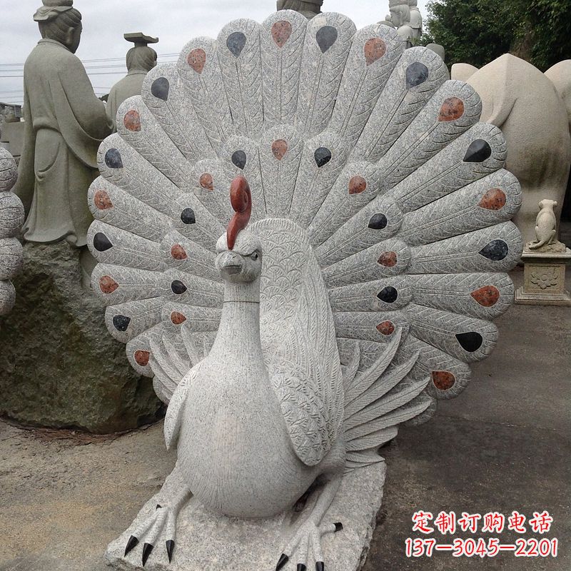 无锡花岗岩孔雀石雕