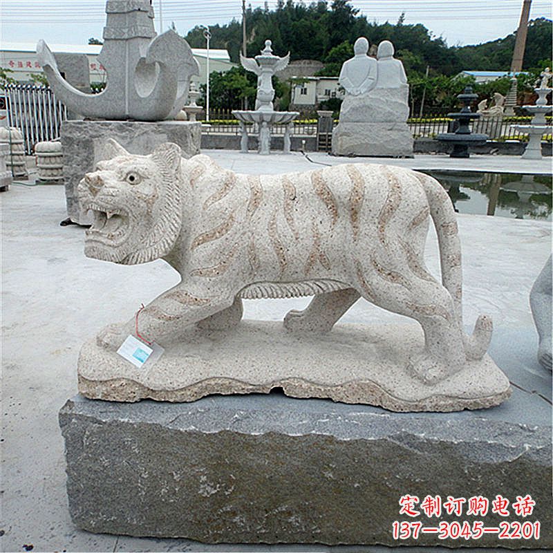 无锡花岗岩老虎石雕