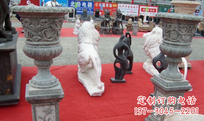 无锡中领雕塑|花盆雕塑带来极致视觉体验