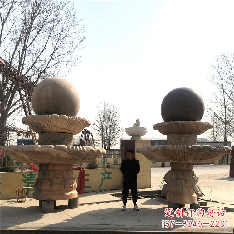 无锡花园石头喷泉雕塑,为家园带来新的活力