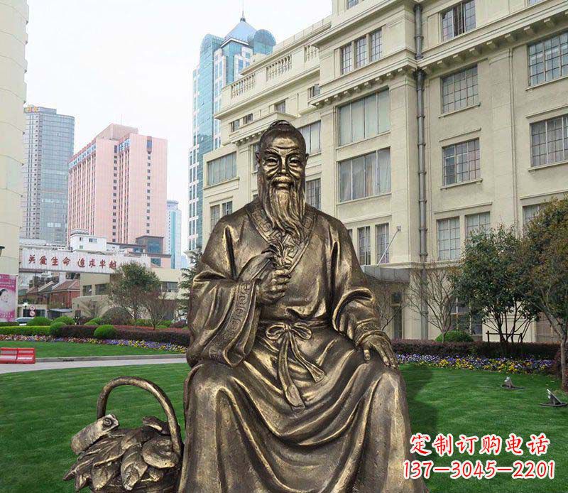 无锡精美古典——华佗古代名人铜雕