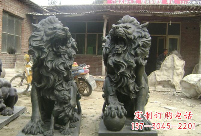 无锡高质量铜制狮子雕塑
