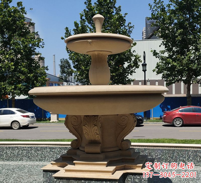 无锡恵安石雕风水球-祈福家庭幸福