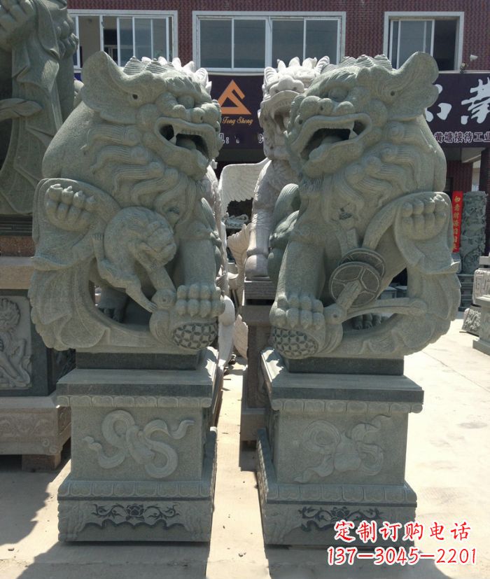 无锡南方风石雕狮子,纯手工为你独一无二