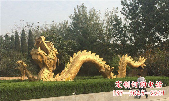 无锡金龙公园铜雕景观雕塑