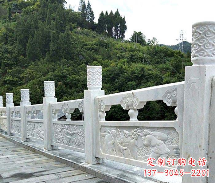 无锡景区大理石栏板石雕 (4)